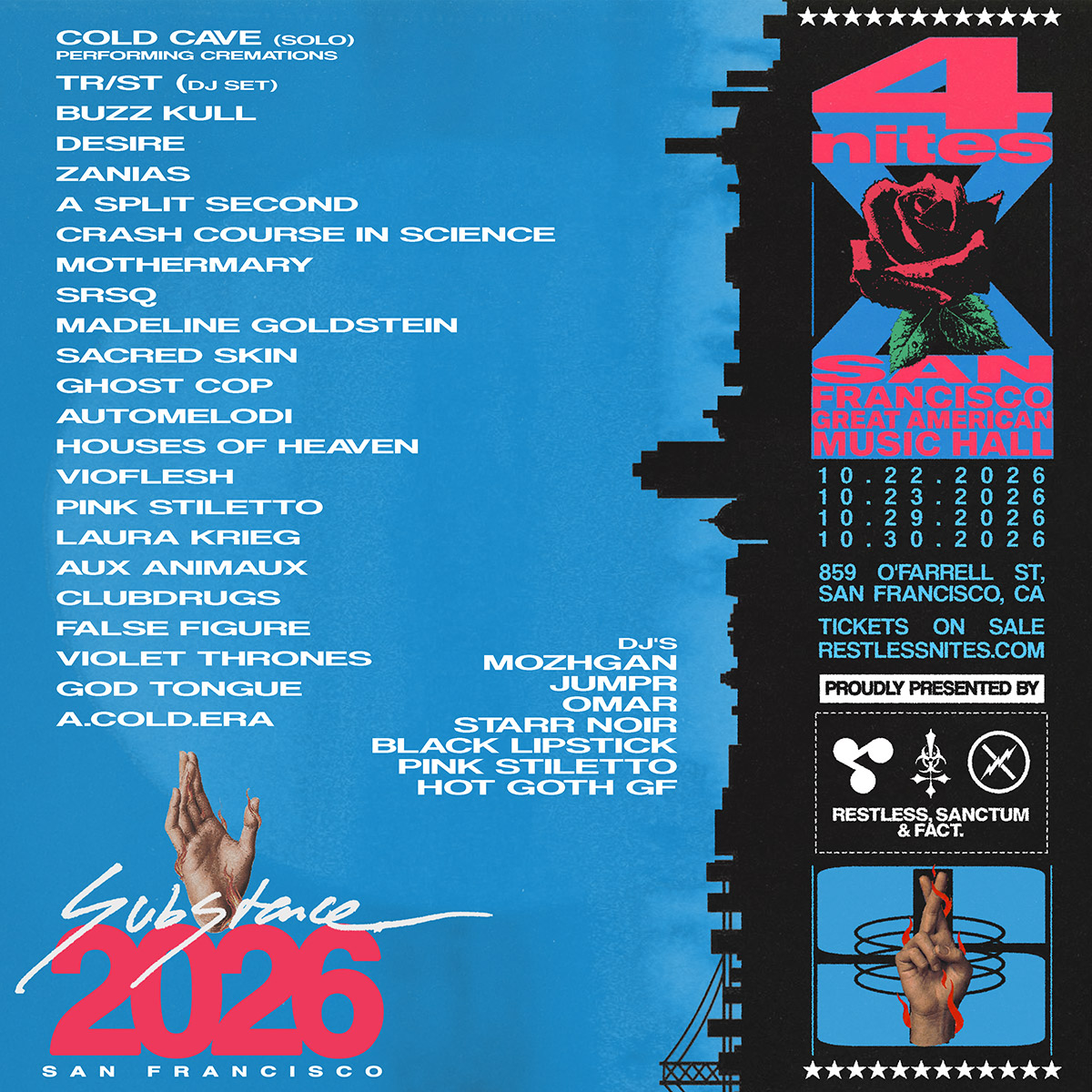cold cave substance sf 2026 poster